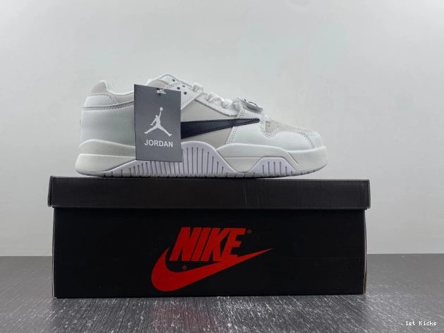 JORDAN THE CHECK FZ8117-001 X SCOTT TRAVIS CUT 0630